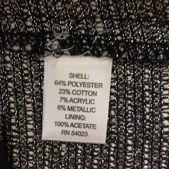 Banana Republic Fluted Silver Mini Skirt Size 10 - Picture 5 of 7